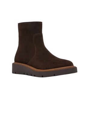 Blondo Motion Wedge Brown Boots - Sz 9.5M